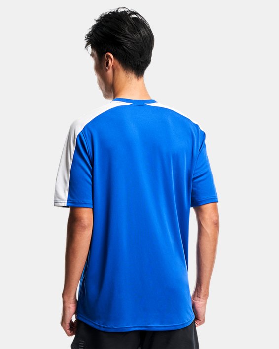 Men's UA Training Short Sleeve Shirt, Blue, pdpMainDesktop image number 0